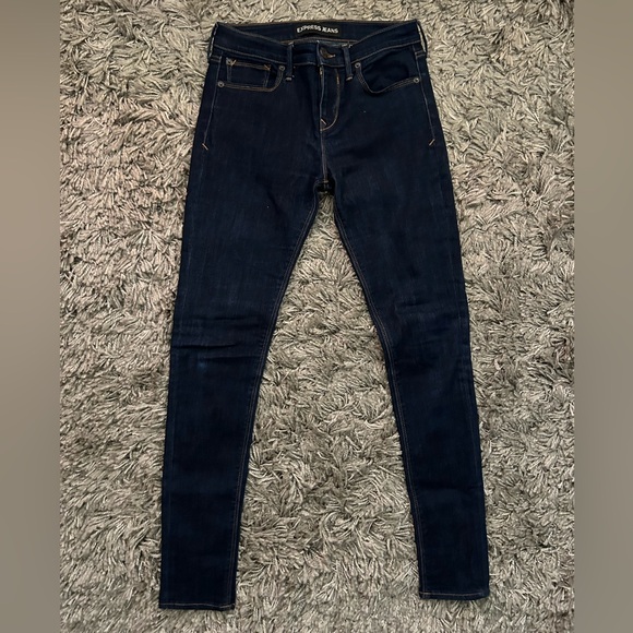 Express Mid Rise Jean Legging - Picture 1 of 7